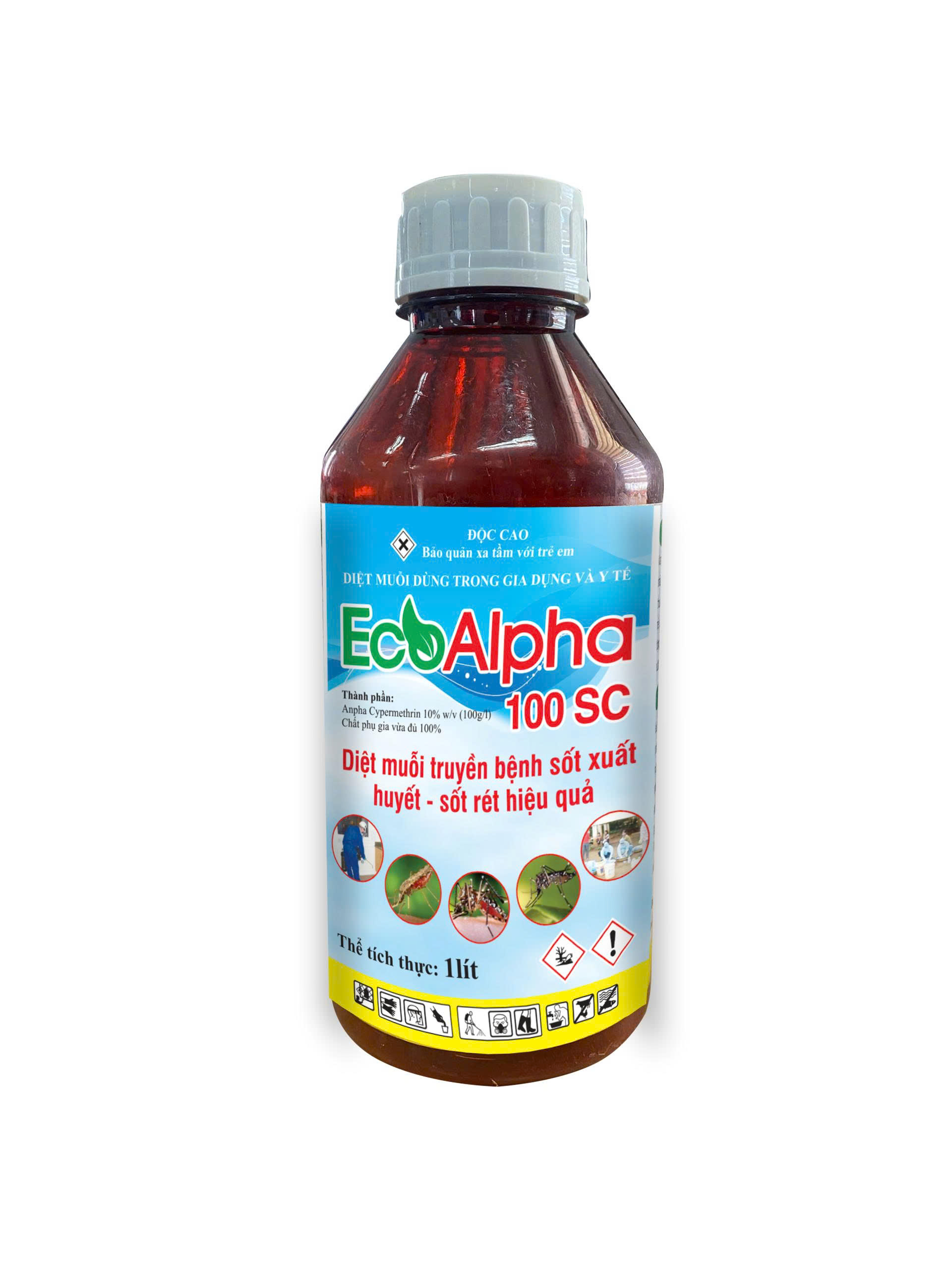 EcoAlpha 100SC chai 1 lít – DIỆT MUỖI DÙNG TRONG GIA DỤNG VÀ Y TẾ - Ảnh 2